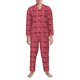 thumbnail image 3 of Balery German Shepherd Dog Pijama para Hombre de Dos Piezas con Manga Larga, Conjunto de Dormir y Descanso Suave con Bolsillos-Small, 3 of 7