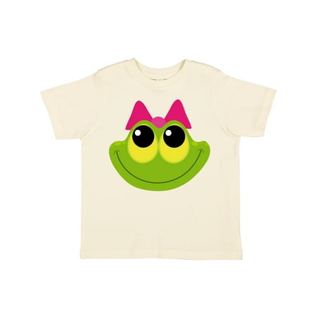 

Inktastic Frog Face Girl Gift Toddler Toddler Girl T-Shirt