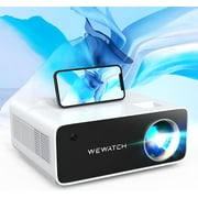 WEWATCH Native 1080P Projector with 5G WIFI Bluetooth, 450" Dispaly, Android TV 9.0, 4K Supported, Full HD Movie Projector, V51 - Best Reviews Guide