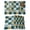 Blue, variant on Grenade Brown Buffalo Plaid Placemats Set of 2 Modern Abstract Art Checkered Place Mats Indoor Wipeable Table Mats Washable Cloth Dining Table Placemats for Kitchen Holiday Party Decor 13x19 Inch