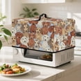 thumbnail image 4 of FOR U DESIGNS Dachshund Print Microwave Oven Dust Cover All-Season Machine Protector Decorative Dustproof Toaster Oven Covers (18.25" W x 14.5" D x 11" H)-S, 4 of 8