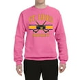 thumbnail image 2 of Wild Bobby City of St. Louis Hockey Fantasy Fan Sports Unisex Crewneck Sweatshirt, Neon Pink, XX-Large, 2 of 5