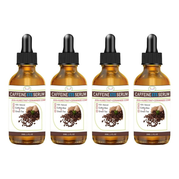 Aceite esencial de suero para ojos con , 30 ml, 1 para reducir las arrugas y las líneas finas 4 piezas shamjiam suero de ojos