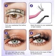 thumbnail image 6 of 600 Pcs Lash Clusters with Color, 9-16mm Color Lash Clusters D-Curl Volume, Waterproof DIY Eyelash Extensions for Home Salon, 6 of 6