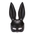 thumbnail image 1 of Rabbit Ears  Half Face Environmental Protection PVC Masquerade  for Parties Costume, 1 of 8