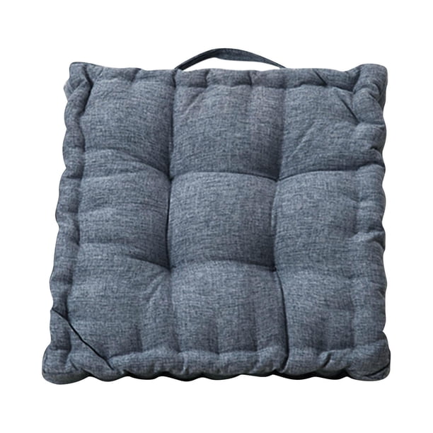 Cojín suave para , cojín para silla, cojín para asiento, cojín para meditación, puf para sala de , sofá Tatami de Yoga Gris oscuro shamjiam Cojines de suelo