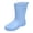 A-Blue, variant on Women's Mid Calf Rain Boots Waterproof Fashion Garden Shoes Anti-slipping Rainboots for Women Comfortable Insole Light Rain Shoes A-Brown 5.5(36)