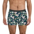 thumbnail image 2 of Bingfone Lilies Flowers Men's Underwear - Casual Stretch Boxer Briefs-Small, 2 of 7