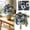 Navy, variant on ZOURIH 10 Pcs Faux Peony Stems Flowers Bulk Vintage Artificial Silk Peonies Stems Real Look Fake Peonies Branch for Vase Filler DIY Bouquet Centerpiece Home Indoor Outdoor Decor (Orange)