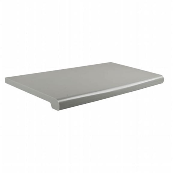 Econoco - DA248/GY - 13" x 48" Grey Open Bottom Bullnose Shelf - Sold in Pack of 4