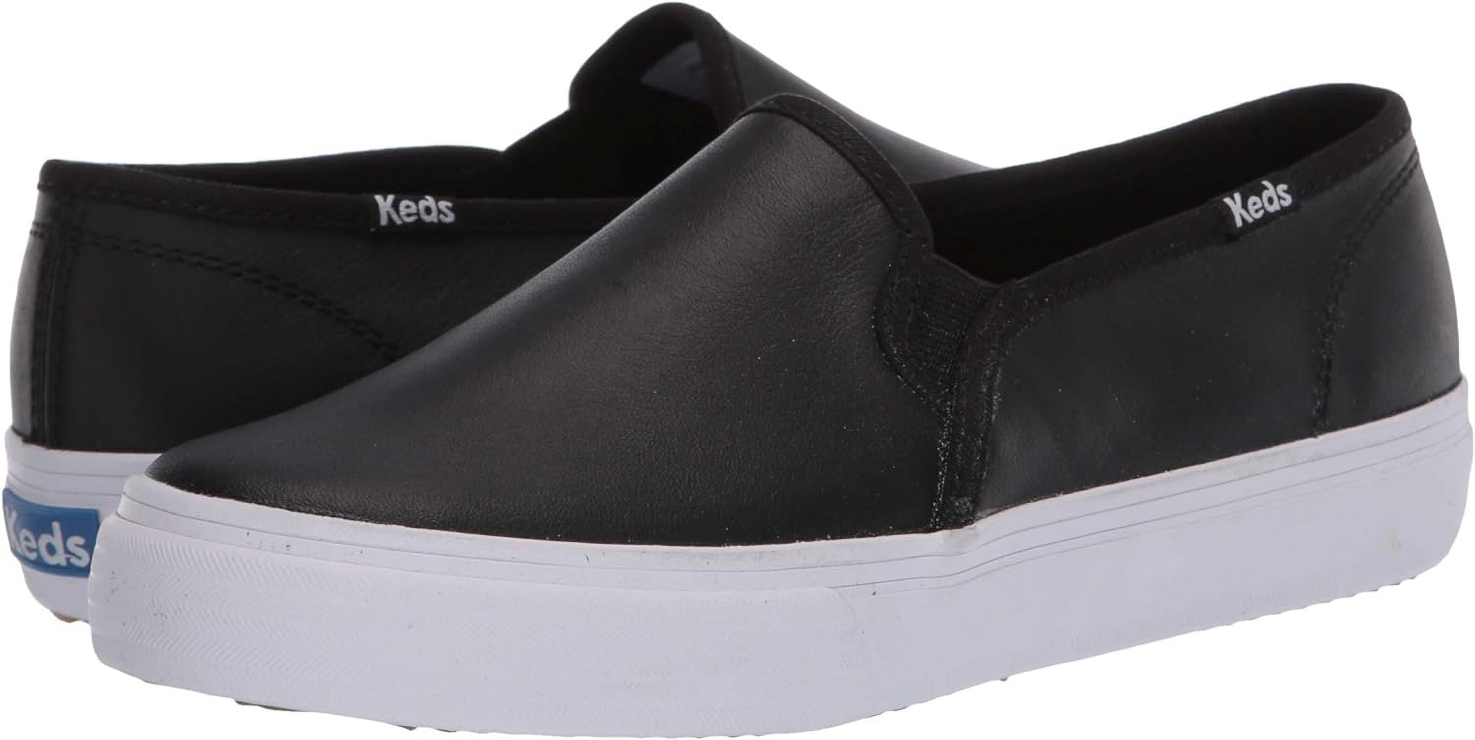 Keds Women's Double Decker Leather Slip On Sneaker