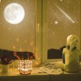thumbnail image 4 of Kuymtek Lámpara de mesa de cristal nórdico Carga USB LED Atmósfera moderna Luz de noche junto a la cama, 4 of 7