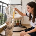 thumbnail image 4 of Cat Chew Toy 3PCS Sisal Rope Cat Chew Toys Kitten Teething Toys for Indoor Cats Kitten Chew Toys Teething Bite Resistant Rope Toy Chew for Cats Interactive Play, Red, 4 of 5