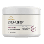Swanson Wrinkle Cream With Dmae and Coq10 2 fl oz Cream