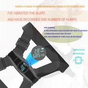 Upgraded Smart Posture Corrector Adjustable Posture Correction Angle with Vibration Posture Reminder Correct Hunchback Posture Correction Back Posture Monitor Hunchback Smart Corrector