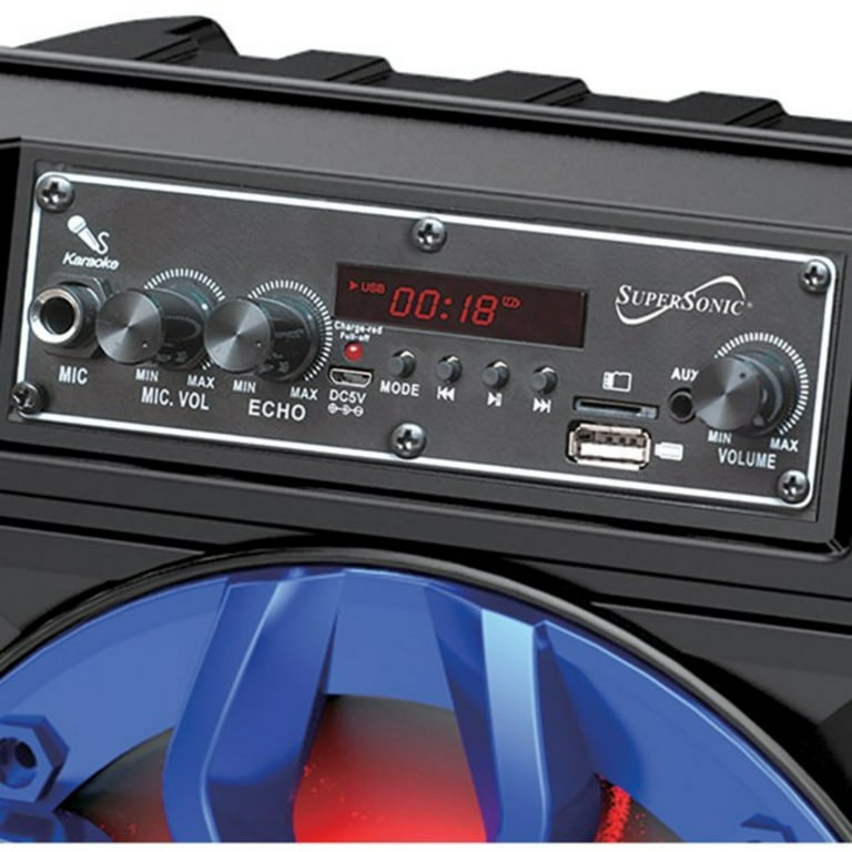 Supersonic bluetooth speaker best sale system
