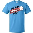 thumbnail image 3 of Inktastic Eat, Sleep, Baseball, Repeat T-Shirt, 3 of 5