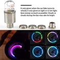 thumbnail image 4 of Soidarity 1 par de luces para neumáticos de bicicleta, ruedas de motocicleta y coche, tapa de vástago de válvula LED alimentada por batería, Ciclismo, 4 of 6