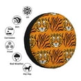 thumbnail image 4 of Zufioo Tiger Print Car Tire Dust Cover, Adjustable Tire Protector Cover Anti-UV, Car Accessories for Trucks, SUVs, Vans-16 inch, 4 of 6