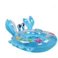 thumbnail image 2 of Anillo de natación inflable para piscina de bebé, flotador de cangrejo con asas (azul), 2 of 5