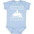 thumbnail image 3 of Inktastic Snowmobile Gift Silhouette Boys or Girls Baby Bodysuit, 3 of 5