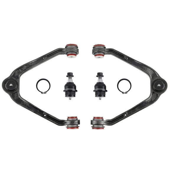 maXpeedingrods 4Pc K80942 K6541 Front Upper Control Arm Kit for Chevy Silverado 1500 GMC Sierra 1500 1999-2006 4WD, Cadillac Escalade 2002-2006, Yukon Savana 1500 Tahoe Suburban 1500 Avalanche 1500