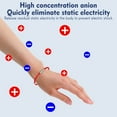 thumbnail image 2 of Tignapoo Anti-Static Wristband for Women, Red Silicone, 18cm Length, Lightweight 20g, Compact 6x6x1cm Packaging, 2 of 6