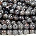 thumbnail image 3 of K-KED Natural Yooperlite UV Reactive Gemstone Round 6MM 8MM 10MM 12MM Beads-8 mm-15 in, 3 of 6