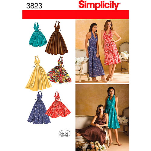 Simplicity Dresses Patterns, 1 Each - Walmart.com