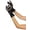 Black, variant on Women's Floral Stretch Lace Wrist Length Gloves
