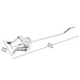thumbnail image 2 of unbranded Soporte Para Partituras De Tuba Accesorio De Hierro Resistente Color Plata, 2 of 7