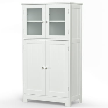 Homfa Bathroom Floor Storage Cabinet Wood Linen With Doors And Adjule Shelf Kitchen Cupboard Free Standing Anizer For Living Room Entryway Home Office White Com - Home Decorators Collection Furniture Reviews Homfa Bathroom Floor Storage Cabinet Wood Linen With Doors And Adjule Shelf Kitchen Cupboard Free Standing Anizer For Living Room Entryway Home Office White Com - Home Decorators Collection Furniture Reviews