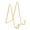 Golden L, variant on mdesiwst Metal Plate Display Stand Picture Frame Easel Tabletop Picture Stand Wire Easel for Display Photo Frame Book Sign Vinyl Record