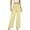 Yellow（womens pants）, variant on ZHYou Womens Pants High Waisted,Wide Leg,Pleated,Flowy,Casual Baggy Trousers,Yellow,Size XL