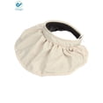 thumbnail image 2 of Deago 2 in 1 Sun Visor Hats Headbands for Women Wide Brim Roll-up Summer Beach Hats UPF 50+ UV Sun Protection Foldable Shell Hat (Beige), 2 of 11