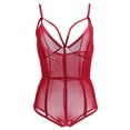 thumbnail image 2 of Mono de verano para mujer con tirantes finos y cuello en V, mono ajustado SG, 2 of 9
