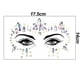 thumbnail image 2 of Rhinestone Face Gems Jewels, Rave Crystals Face Gems Stick On, 2 of 5