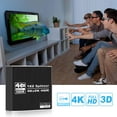 thumbnail image 5 of 4K@60Hz HDMI Splitter 1 in 2 Out, AUBEAMTO Aluminum HDMI Splitter for Dual Monitors Duplicate/Mirror with Same Image, 1x2 HDMI2.0b Splitter HDCP2.2 for Xbox, PS5, Roku (1 Source onto 2 Displays), 5 of 7