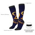 thumbnail image 4 of Balery 2025 Happy New Year 3 Calcetines novedosos Calcetines deportivos Calcetines hasta la rodilla Calcetines de algodón Calcetines originales y geniales, 4 of 6