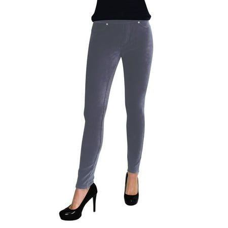 Babylegs Ribbed - MeMoi Full Length Premium Thin Ribbed Corduroy Leggings