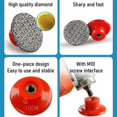 thumbnail image 5 of Electroplated Diamond Grinding Wheel 100 Mesh|Buffing Disc 2Inch 50mm Electroplated Polishing Pads Tile Glass Concrete Stone Polishing Sanding Discs Grinding Tool, 5 of 8