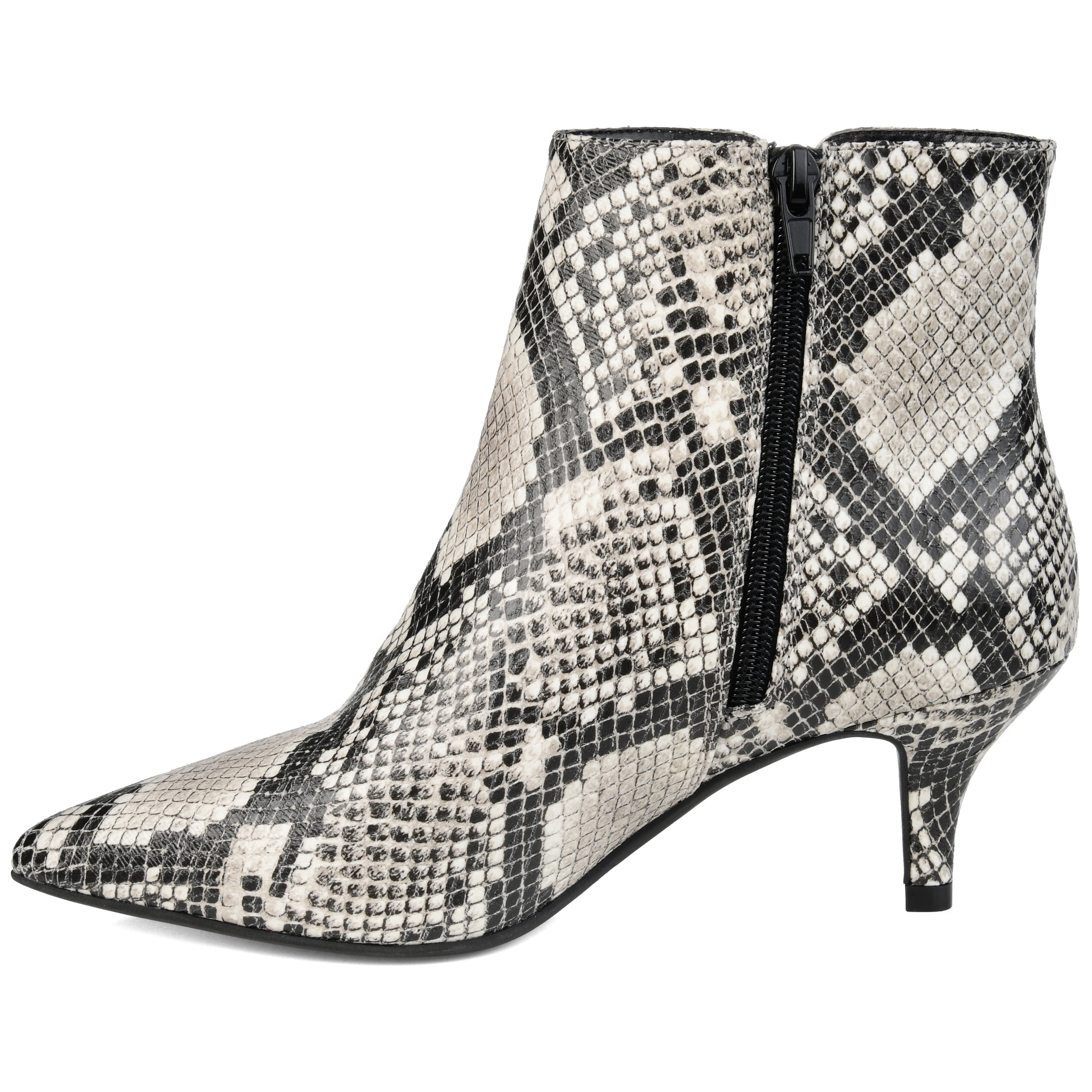 Journee Womens Isobel Inside Zip Stiletto Booties