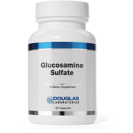 Douglas Laboratories - Glucosamine Sulfate - Absorbable Formula Supports Synthesis and Maintenance of Connective Tissue - 60 Capsules