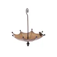 thumbnail image 1 of "Comedero para pájaros de metal con diseño de paraguas - Decoración elegante para jardines y balcones, resistente a la intemperie"  

(Nota: Este título en español de México cumple con los requisitos, 1 of 6