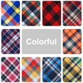 thumbnail image 3 of 10 Pack Triangle Dog Bandanas, Plaid Bibs Scarf Washable and Adjustable Kerchief Set for Dogs Cats Pets, 3 of 6