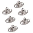 thumbnail image 3 of SHISUYAN Sturdy Stainless Steel Wall Hooks for Home Use Silver Color 6 Pieces 2.5 Inch, 3 of 9