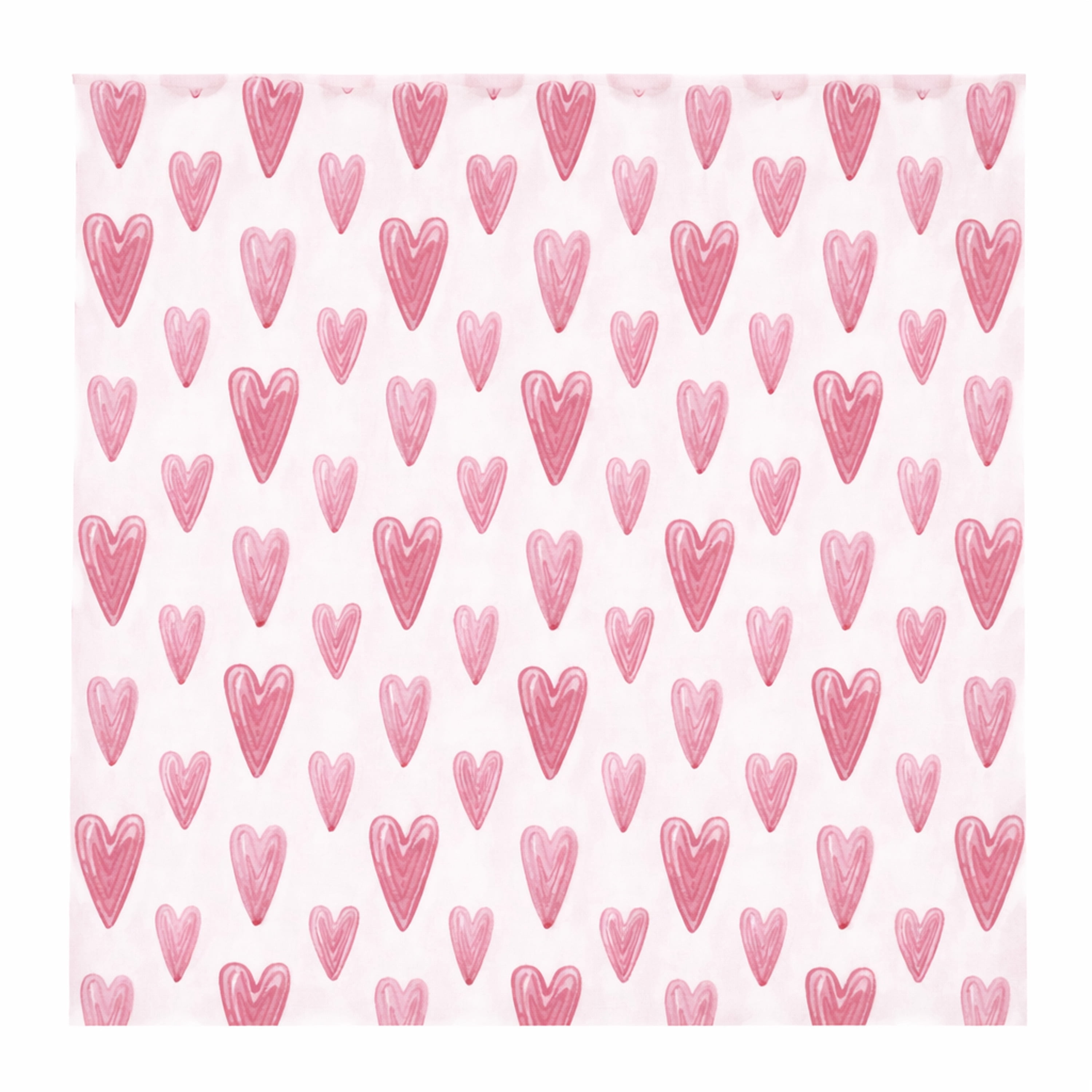 Valentine's Day Women's Print Bandana from Way To Celebrate, One Size, White/Pink