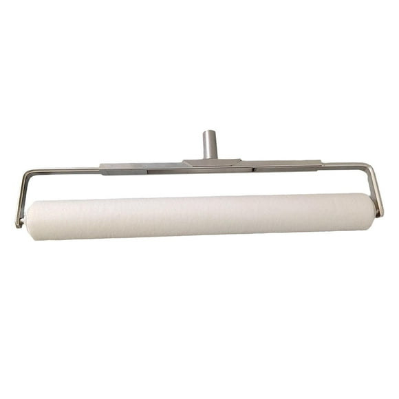 DOLITY Paint Roller with Frame Adjustable Deck Room Blacktop Painting Walls Ceiling White