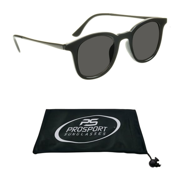 proSPORT Reading Sunglass Reader Horn-Rimmed Black Men Women NOT BIFOCAL