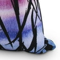 thumbnail image 2 of 18 Inch Sunset Branches Multi Floral Print Decorative Throw Pillow, 2 of 2